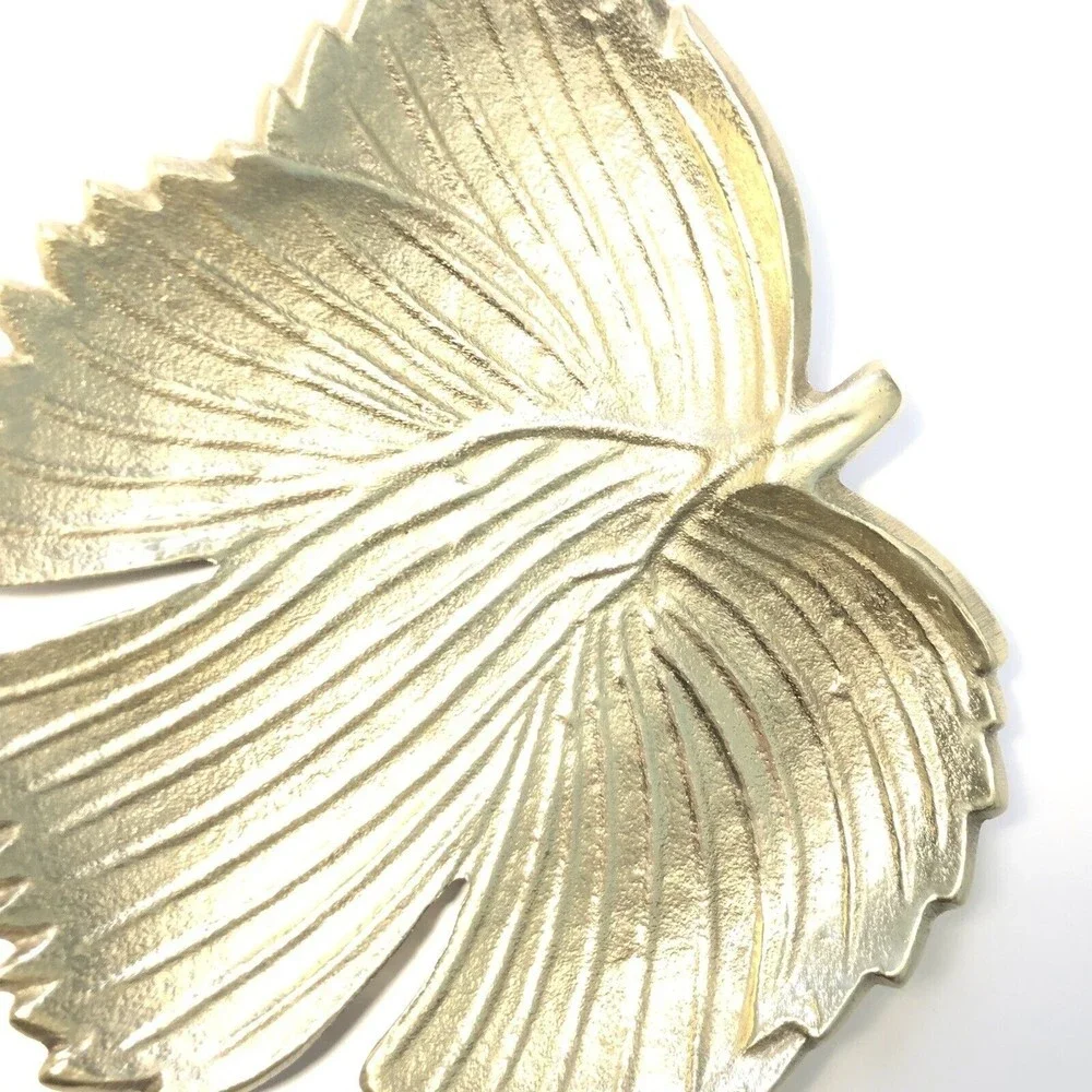 Gold Leaf Decorative Dish Made In Sweden By EightMood